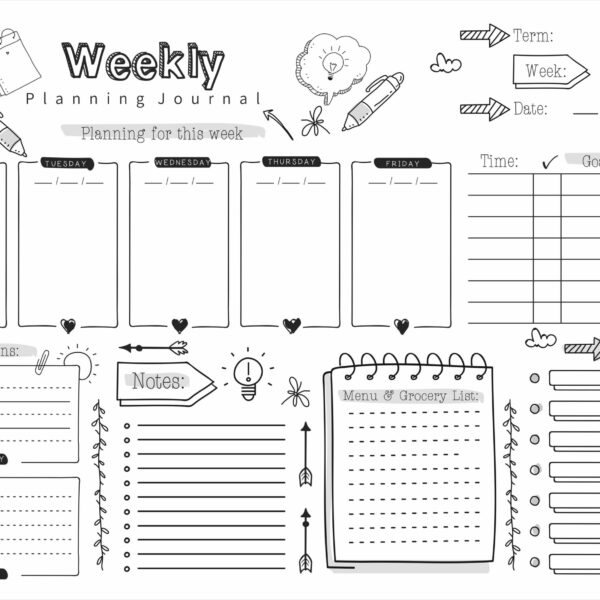EWBJ001 - School Doodle