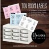 Toy Room Labels
