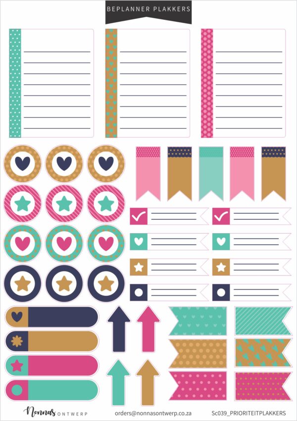 ABP039 - Prioriteitplakkers