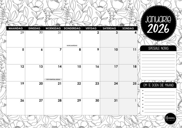 AK008 - Blommepatrone