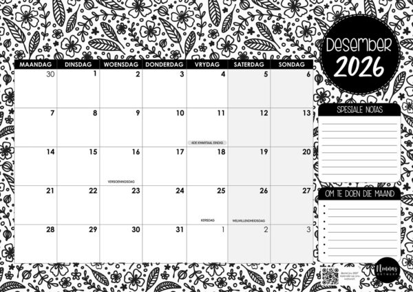 AK008 - Blommepatrone