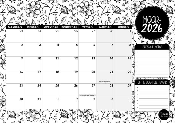 AK008 - Blommepatrone